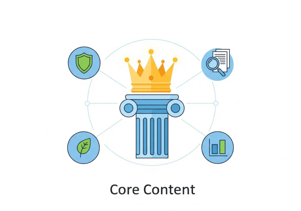 Core Content in der Topical Map